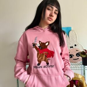 Hoodie cerdo Vegan Activist