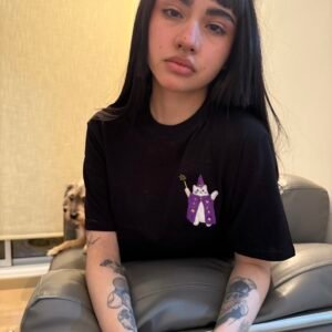 Camiseta Gato Magic Cat – algodón de 83 gramos